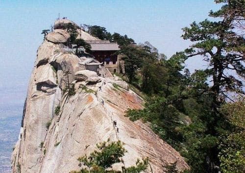 The Huashan Teahouse in China