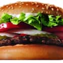 Burger King Whopper on Random Best Fast Food Burgers