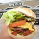 Five Guys Bacon Cheeseburger on Random Best Fast Food Burgers