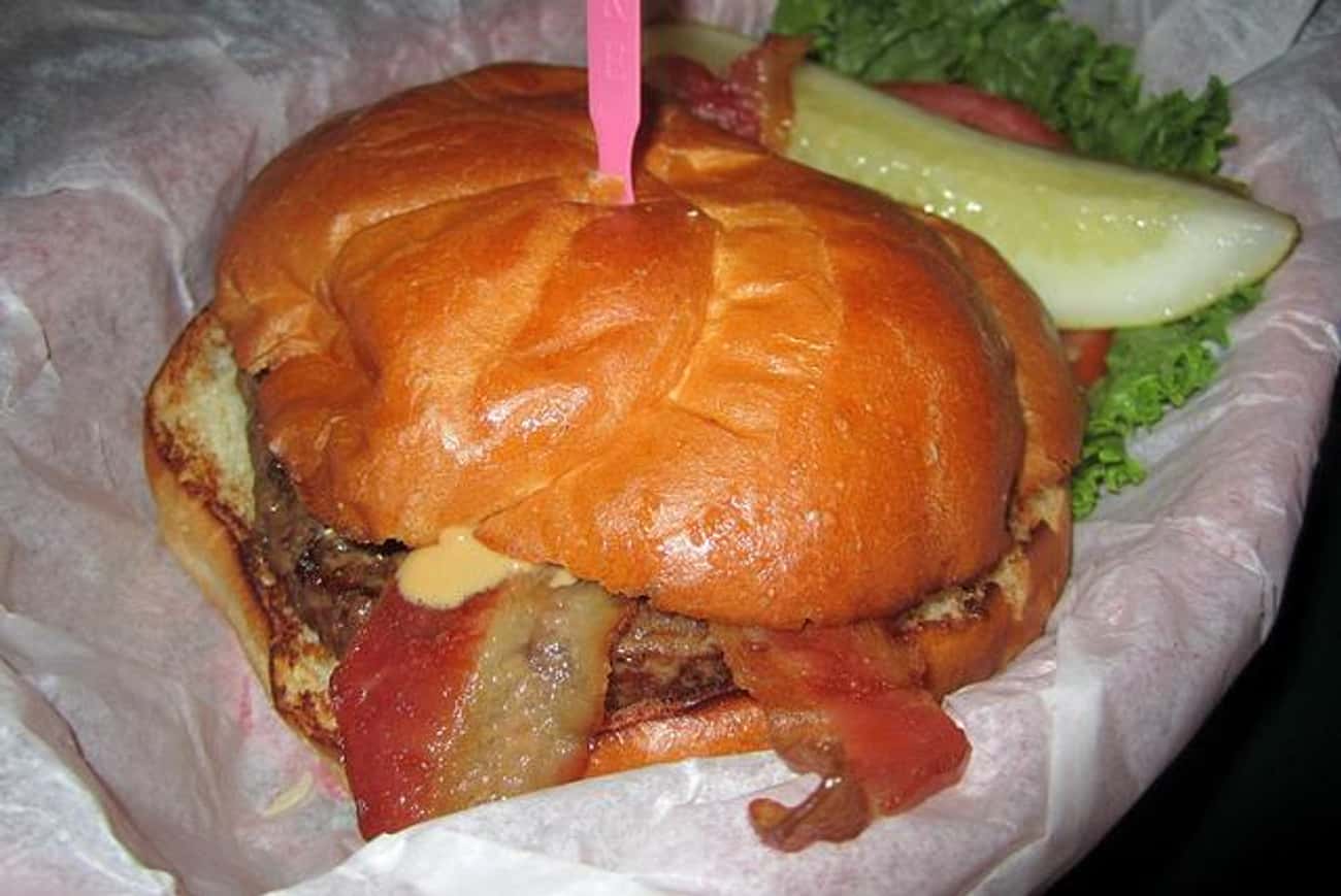 Peanut Butter and Bacon Burger