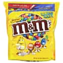 Peanut M&Ms on Random Best Flavors of M&Ms