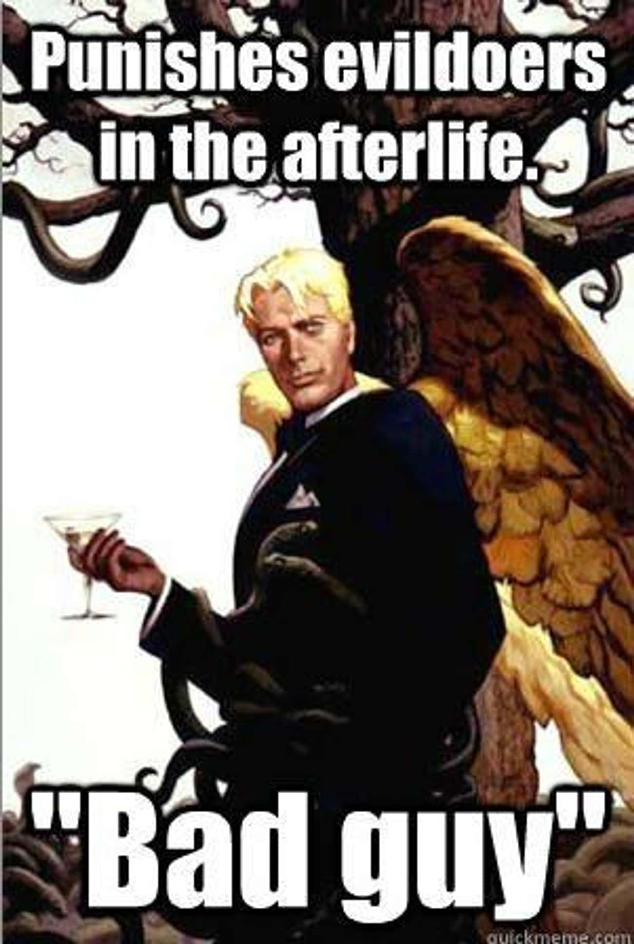 Good Guy Lucifer Does the Dirty Work