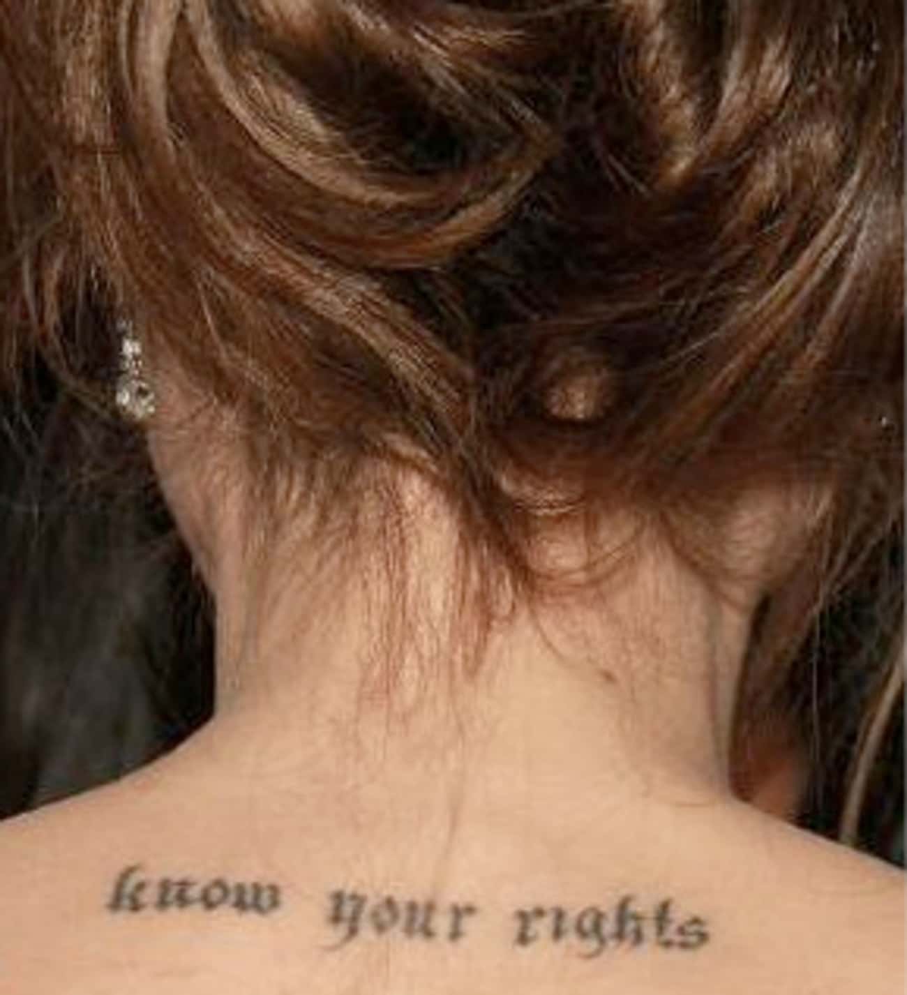 Know Your Rights Tattoo