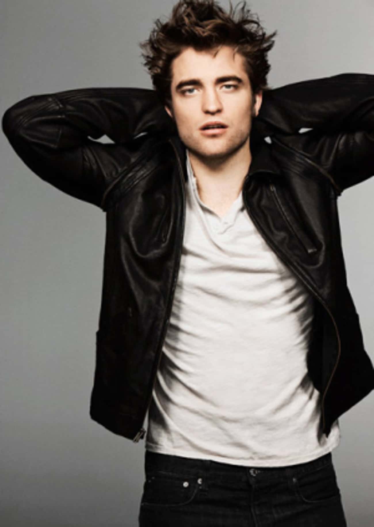 Robert Pattinson in Trevor Leather Jacket