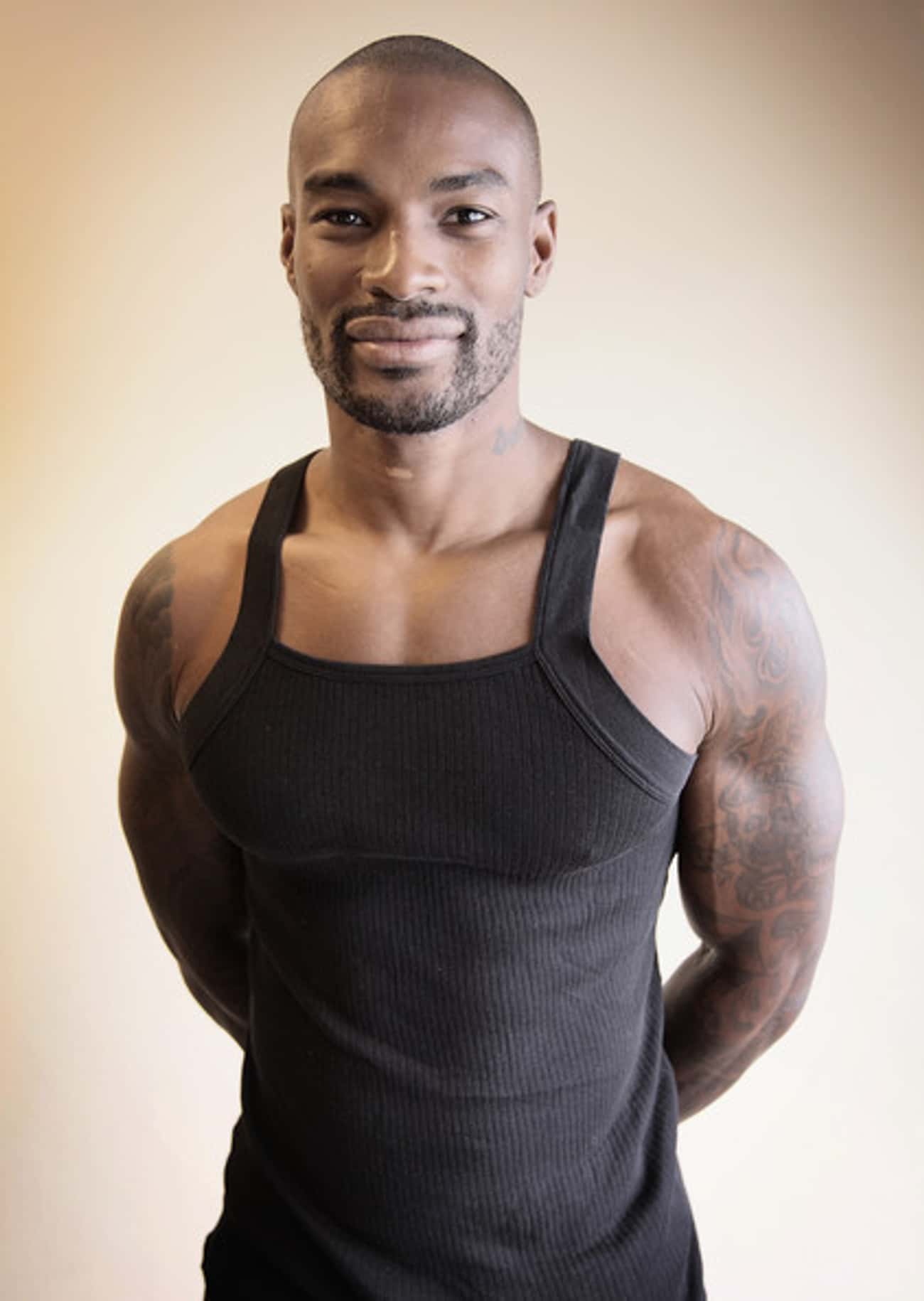 Tyson Beckford in Pleated Vest Top