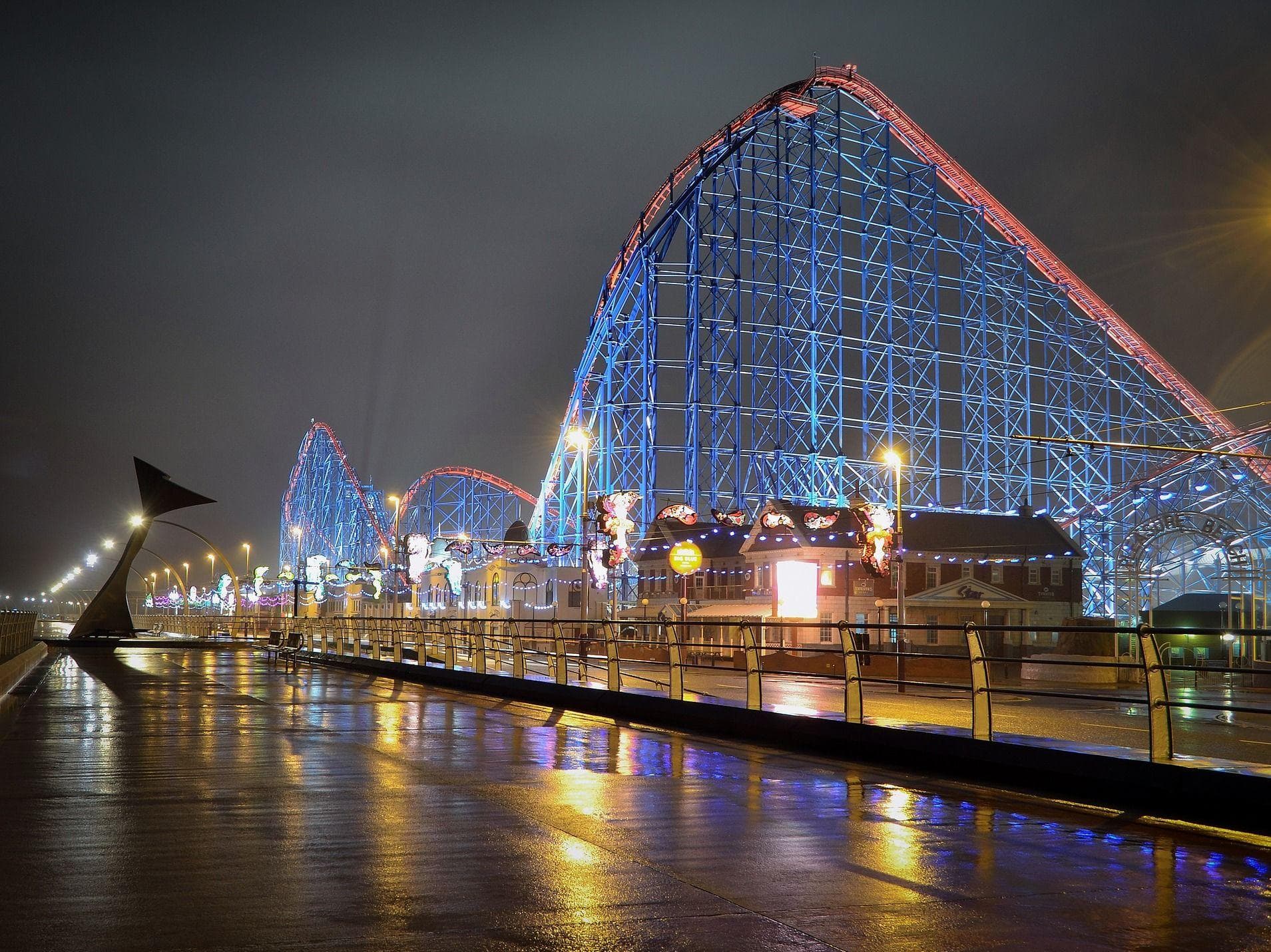 The Ride of Her Life: A Woman Marries a Roller Coaster