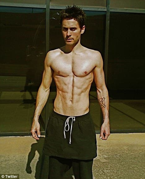 Shirtless Jared Leto Hot Pics, Photos and Images