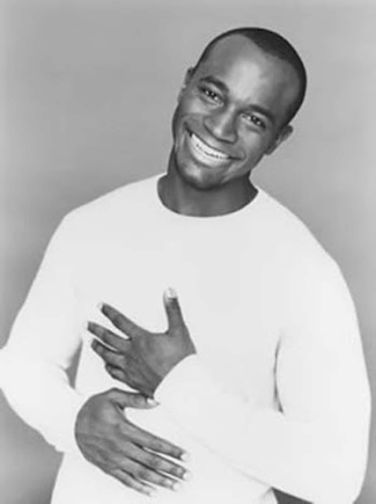 Taye Diggs in White Fine Long Sleeve