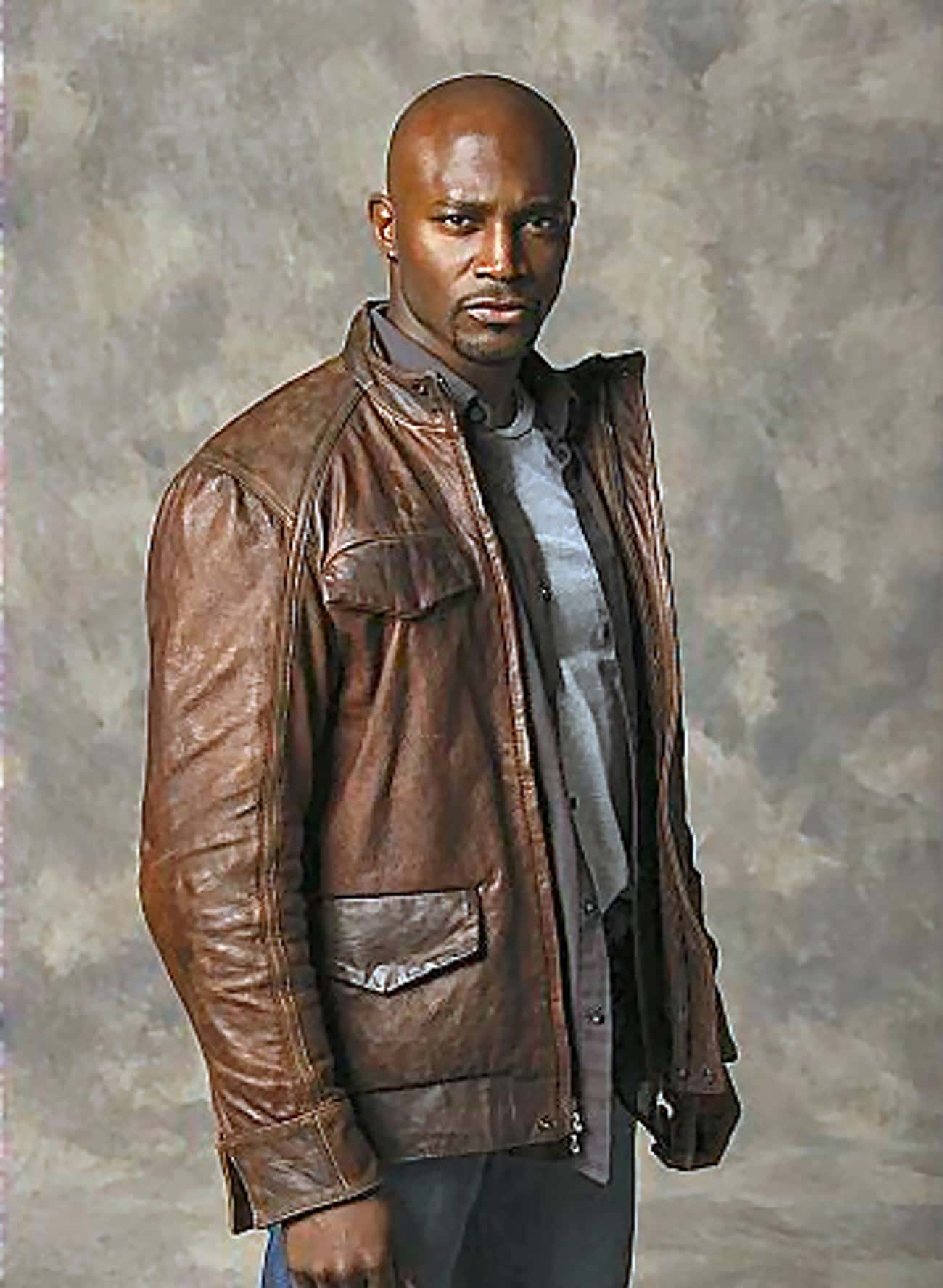 Taye Diggs in Brando Leather Jacket