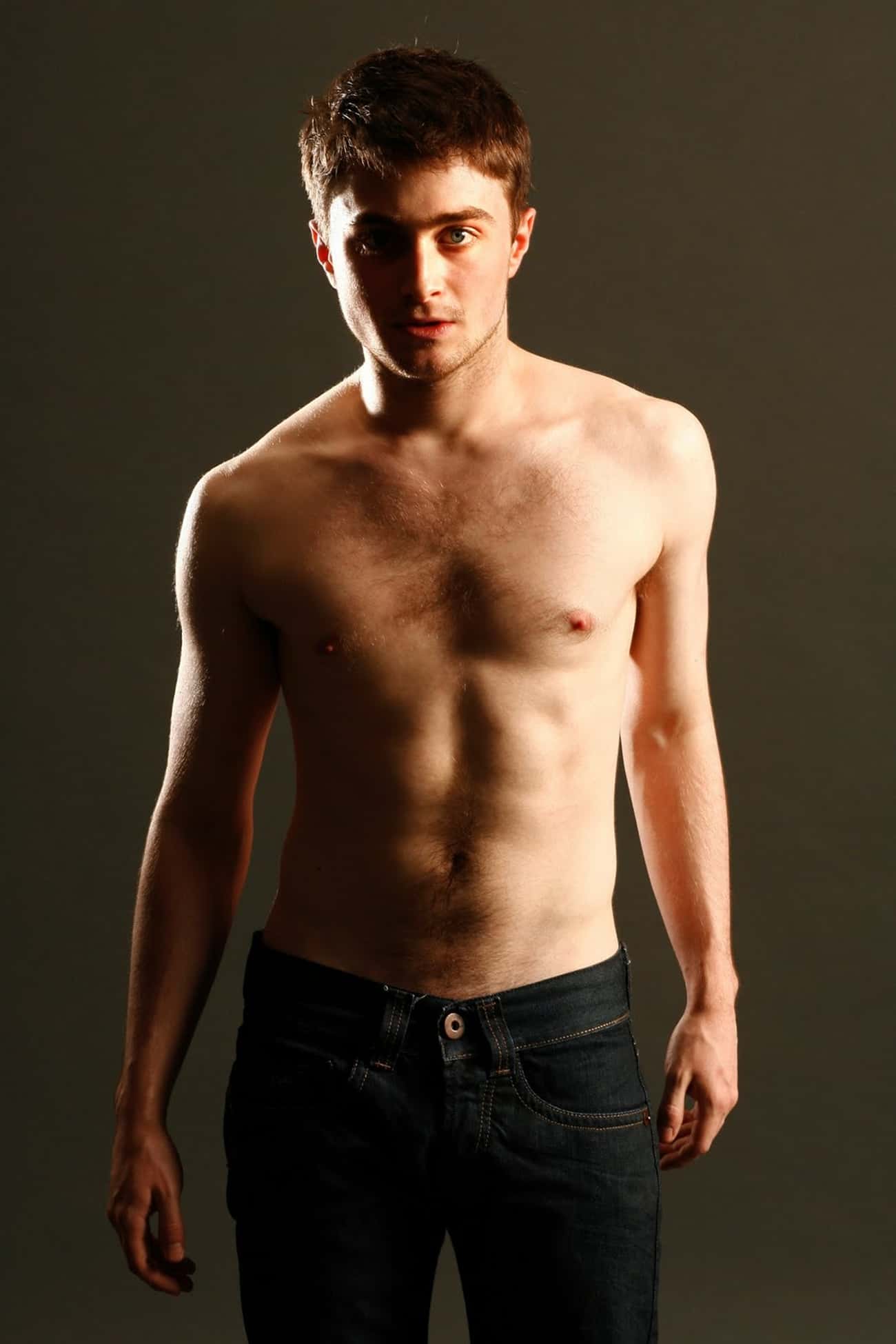Daniel Radcliffe in Shirtless with Skinny Jeans