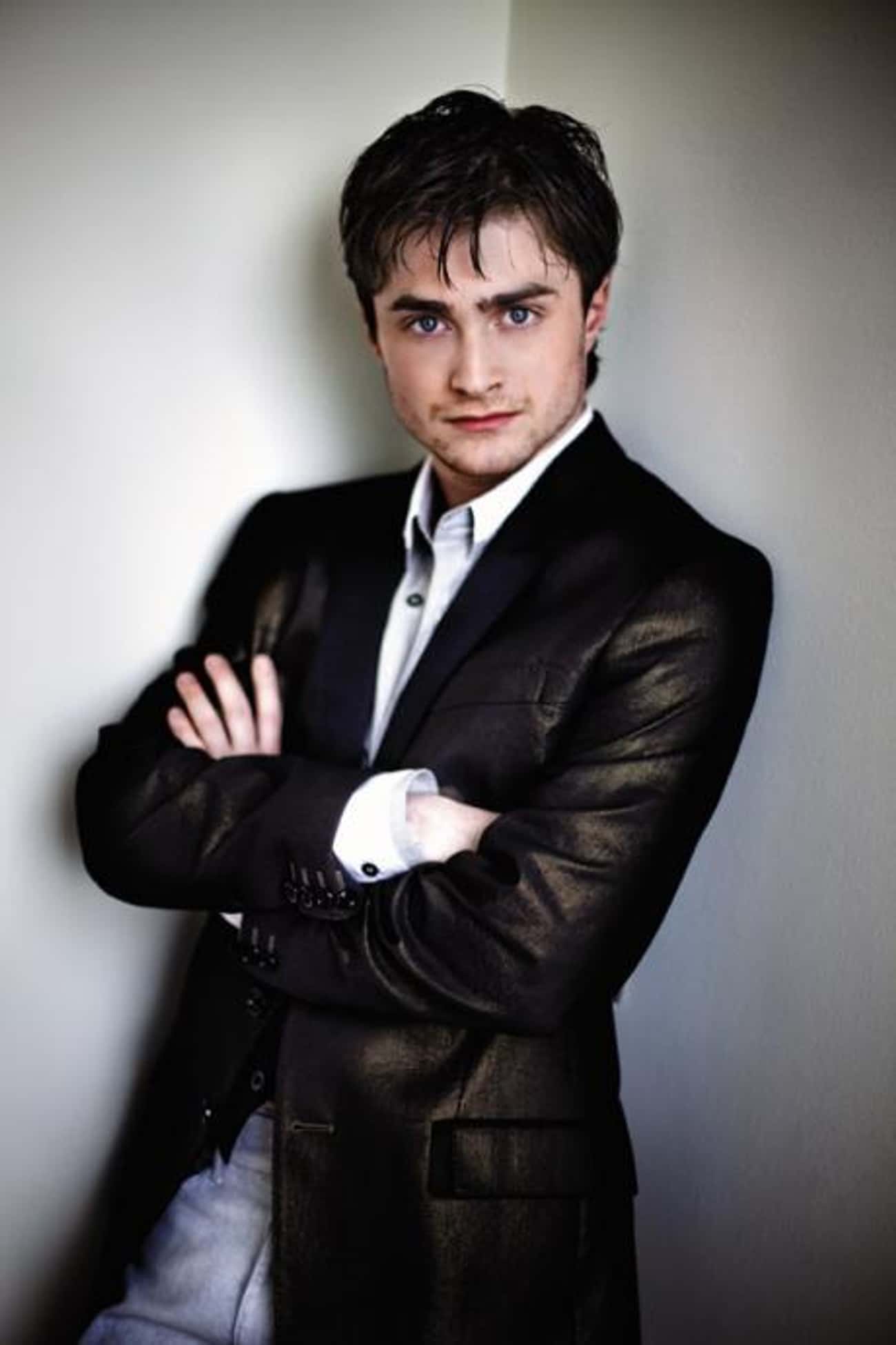 Daniel Radcliffe in Sharkskin Glamorous Coat