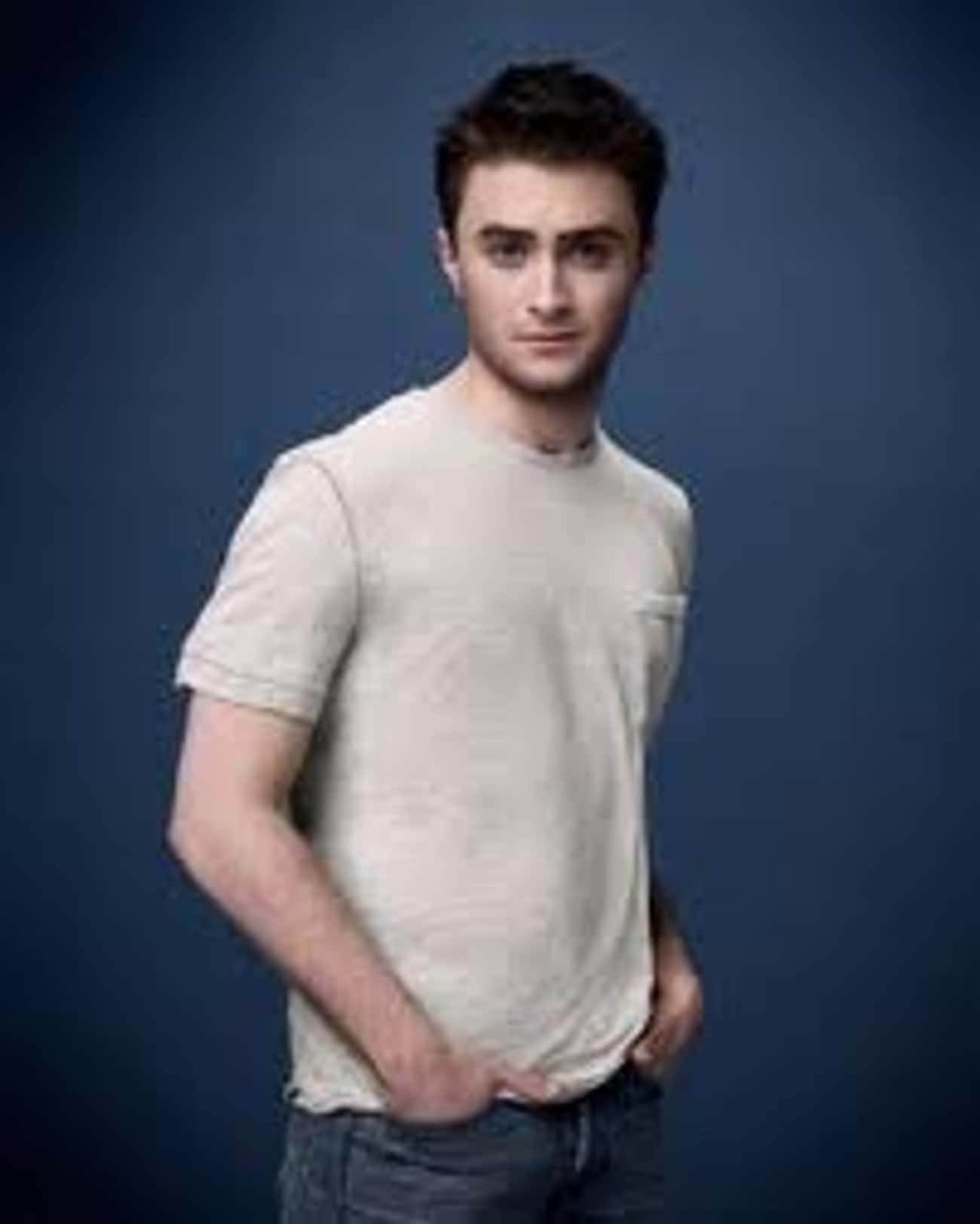 Daniel Radcliffe in Dirty White T-Shirt