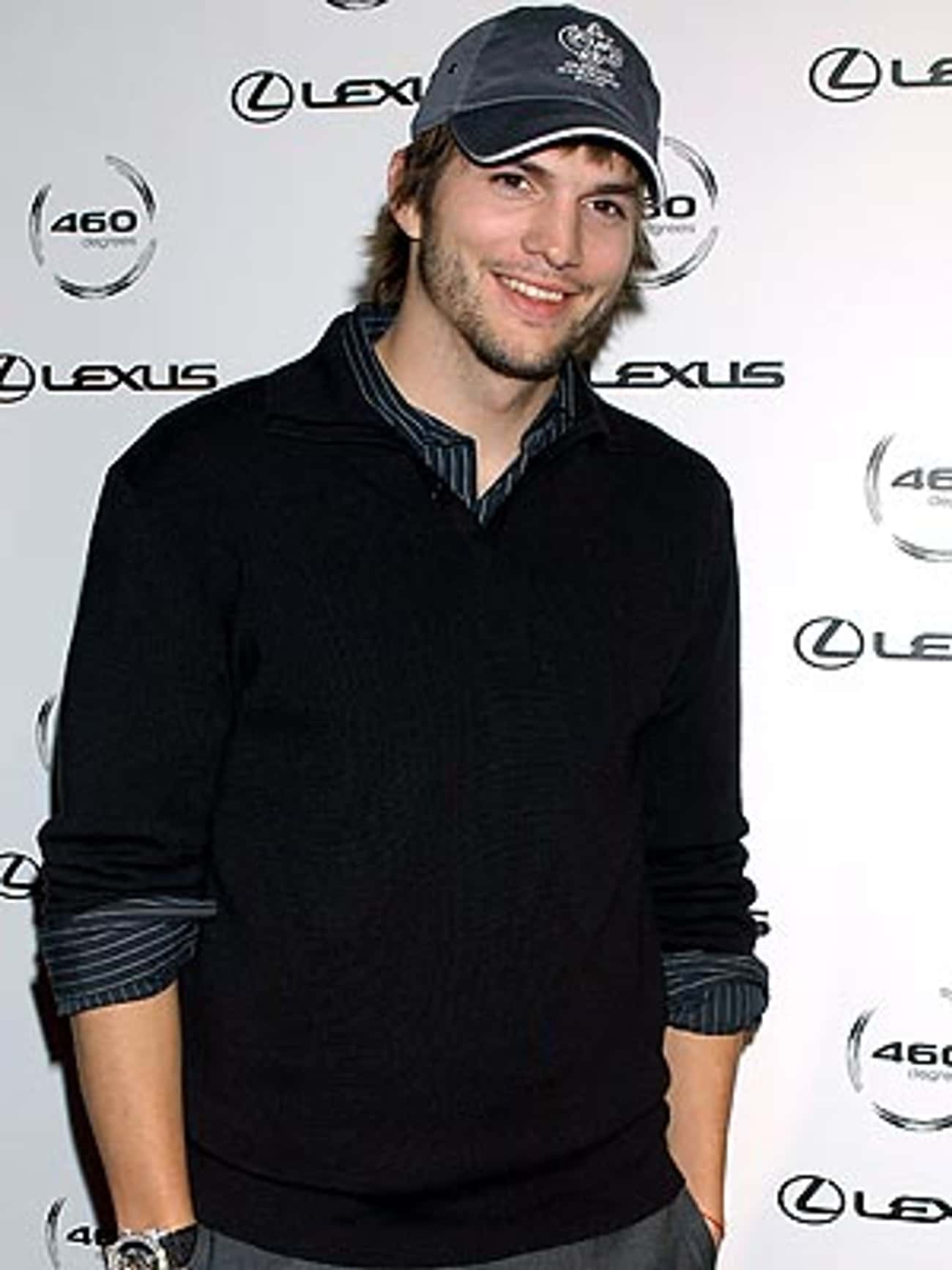 Ashton Kutcher in Sweat Knit Jumper