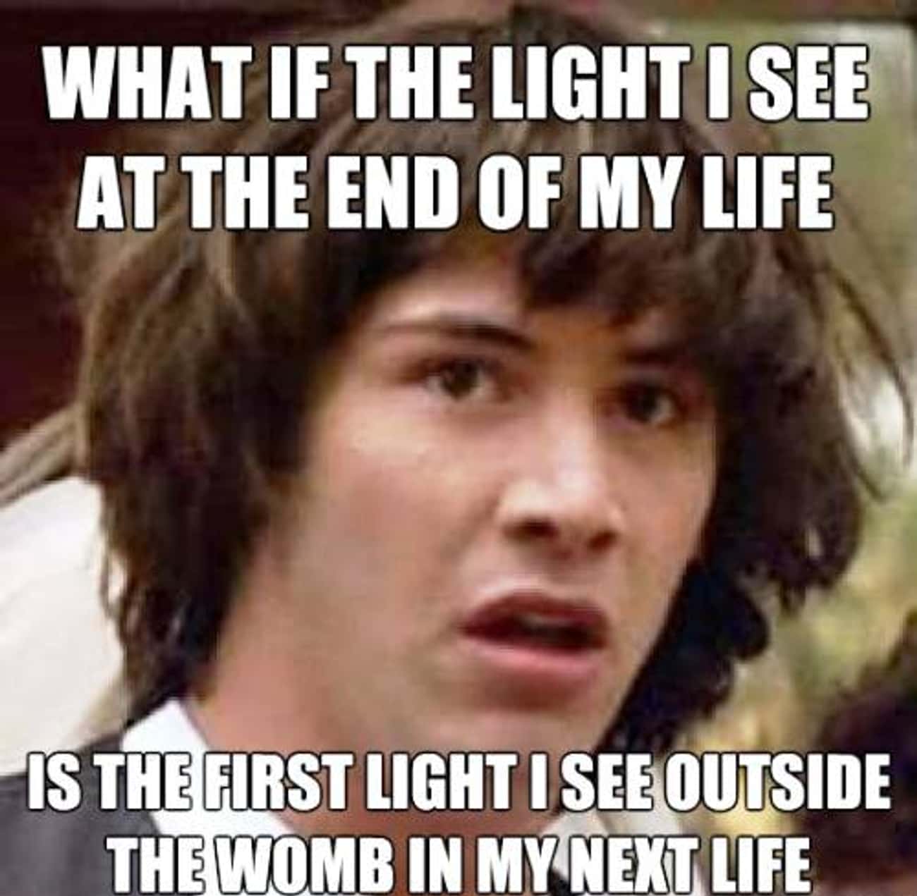 Conspiracy Keanu on Seeing the Light