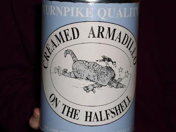 Canned Armadillo is listed (or ranked) 4 on the list The Most Disgusting Canned Foods