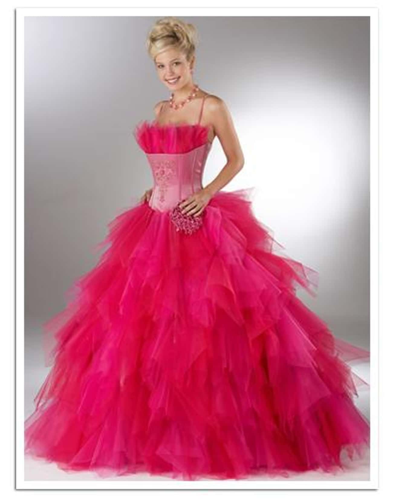 Pink Poofy Nightmare Prom Dress