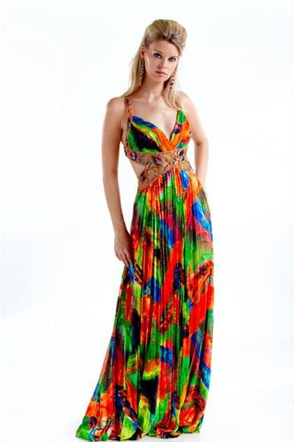 Tropical 2024 homecoming dresses