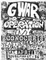 GWAR and Operation Ivy on Random Gig Posters for Most Insane Concert Lineups