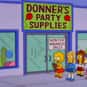 Donner's Party Supplies is listed (or ranked) 9 on the list The Funniest Business Names in The Simpsons