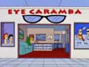 Eye Caramba on Random Funniest Business Names On 'The Simpsons'
