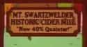 Mt. Swartzwelder Historic Cider Mill on Random Funniest Business Names On 'The Simpsons'