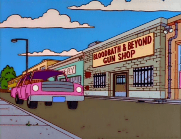 Random Funniest Business Names On 'The Simpsons'