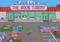 The Boob Tubery on Random Funniest Business Names On 'The Simpsons'
