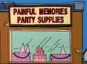 Painful Memories Party Supplies on Random Funniest Business Names On 'The Simpsons'