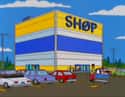 SHØP on Random Funniest Business Names On 'The Simpsons'
