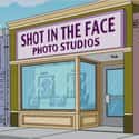 Shot In The Face on Random Funniest Business Names On 'The Simpsons'