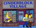 Cinderblock Village on Random Funniest Business Names On 'The Simpsons'