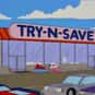 Try N' Save is listed (or ranked) 4 on the list The Funniest Business Names in The Simpsons