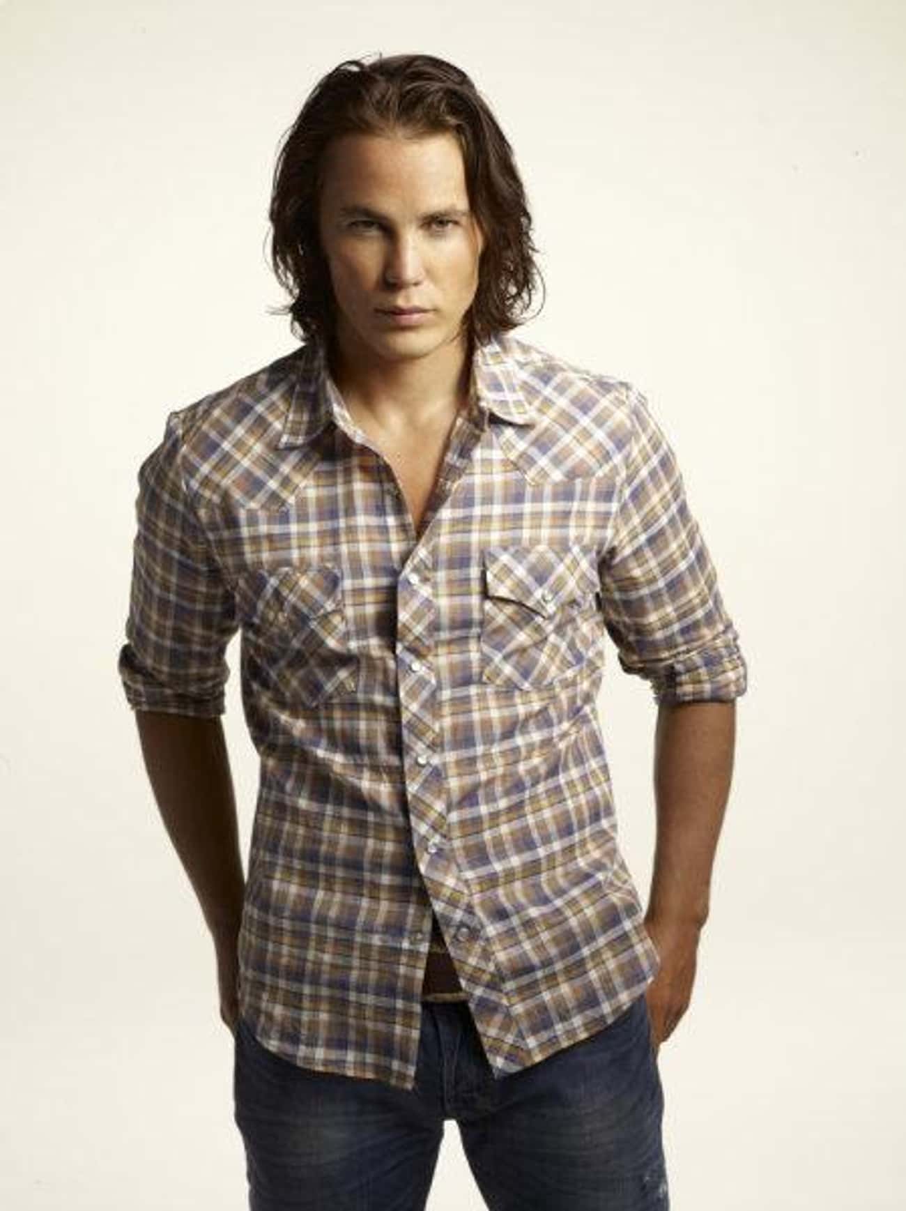 Taylor Kitsch in Checkered Polo