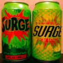 SURGE Soda on Random Greatest Discontinued '90s Foods And Beverages