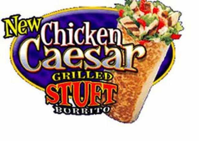 Taco Bell's Chicken Caesar Grilled Stuft Burrito