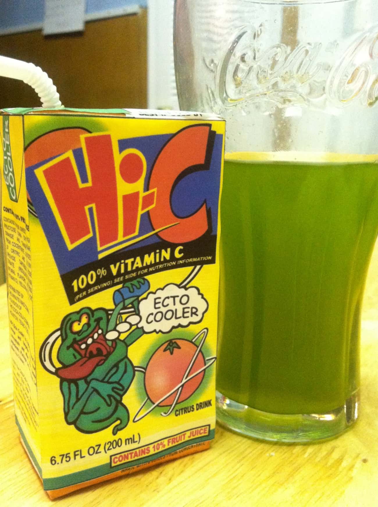 Hi-C Ecto Cooler Juice Boxes