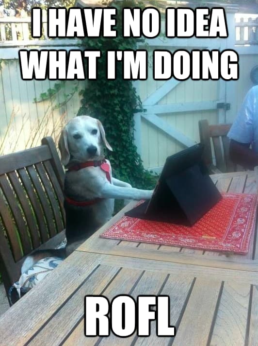 I Have No Idea What I'm Doing Meme | List of Science Dog Memes