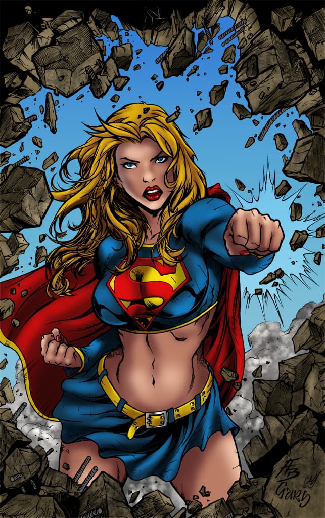 Find Super woman - 3D Illustration stock-illustrationer og royaltyfri fotos i HD.
