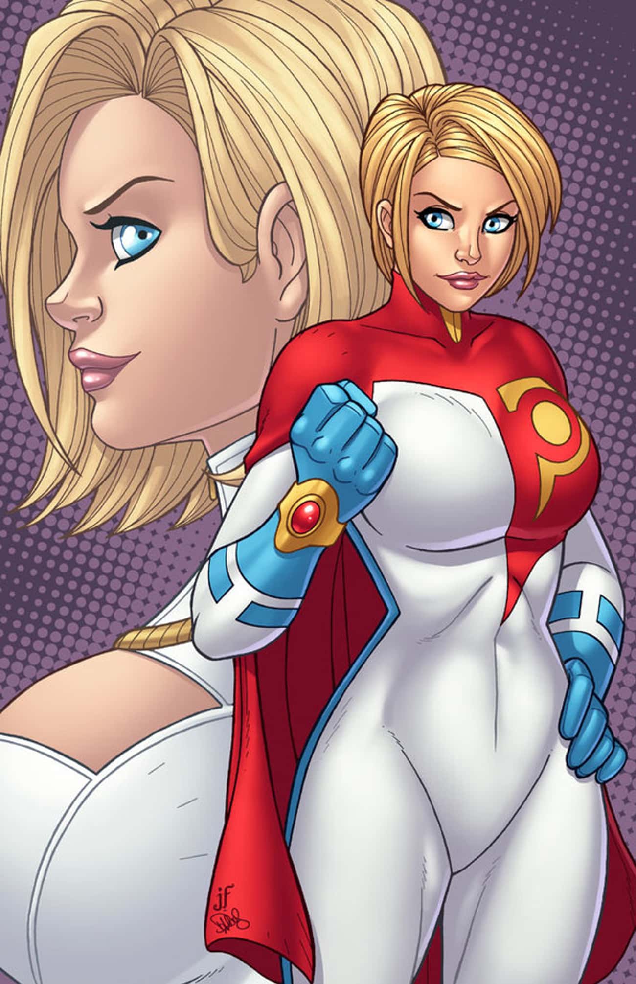 Power Girl in Legacy Outfit