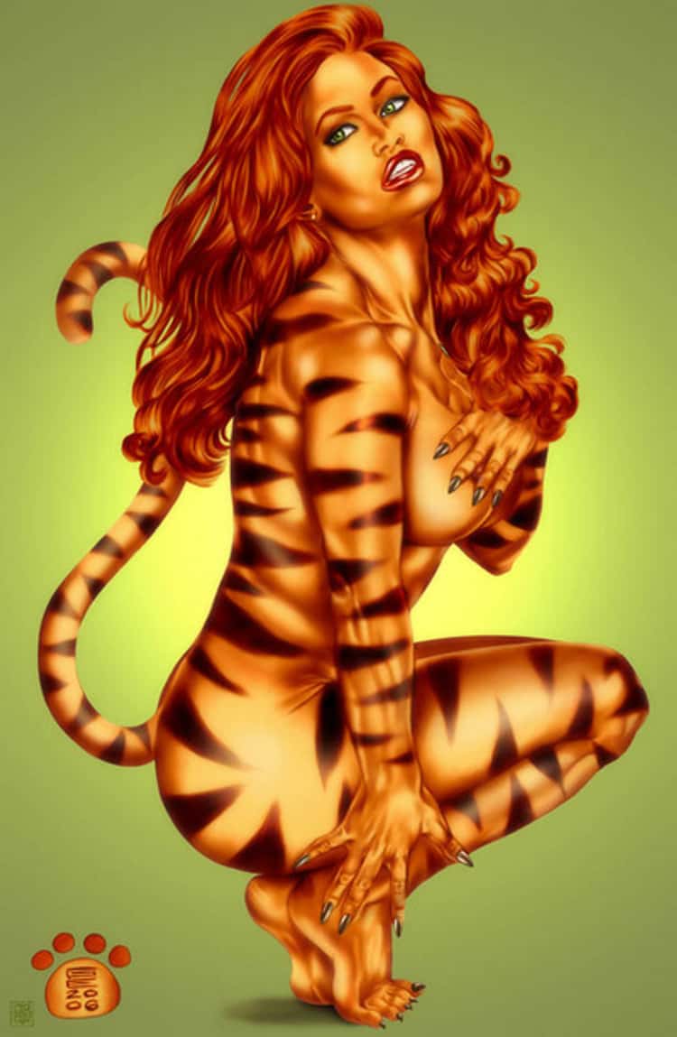 Tigra sexy Occasional Superheroine:
