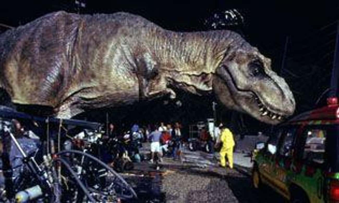 The Animatronic T-Rex From 'Jurassic Park'