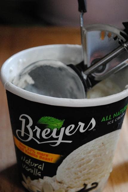 Breyer's All Natural Coffee Ice Cream on Random Best Caffeinated Snacks