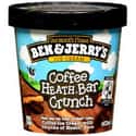 Ben & Jerry’s Coffee Heath Bar Crunch on Random Best Caffeinated Snacks