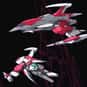 Silver-Hawk is listed (or ranked) 23 on the list Coolest Sci-Fi Starfighter