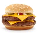 McDonald's Double Quarter Pounder on Random Best Fast Food Burgers
