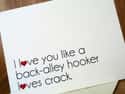 Hooker Valentine on Random Greatest Internet Valentines