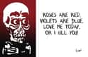 Threatening Skeleton Valentine on Random Greatest Internet Valentines