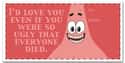 Spongebob Squarepants Ugly Valentine on Random Greatest Internet Valentines