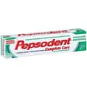 Pepsodent on Random Best Toothpaste Brands