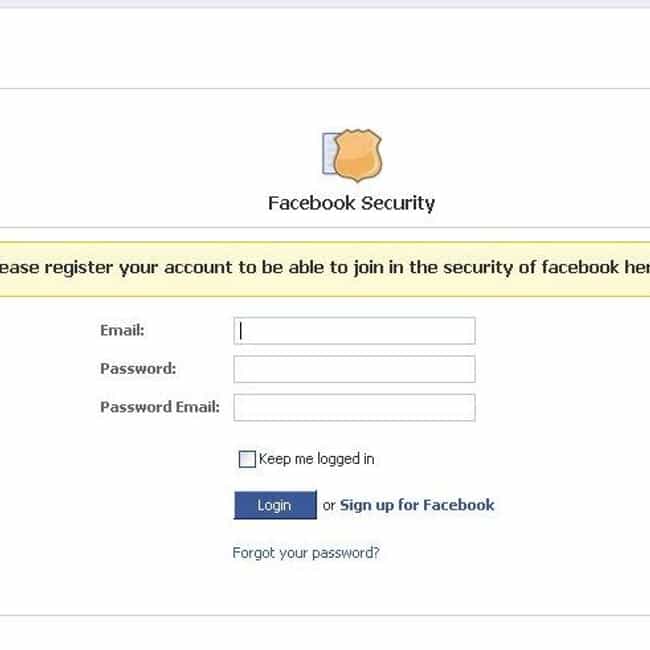 Facebook Phishing Scams is listed (or ranked) 2 on the list Types of Facebook Spam